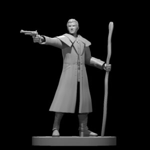 Human Male Gunslinger Wizard
