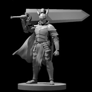 Human Male Paladin 3 w Greatsword