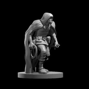 Human Male Rogue 5 Whip & Dagger