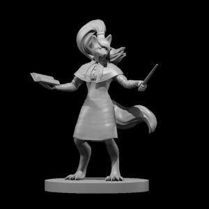 Kitsune Female Wizard