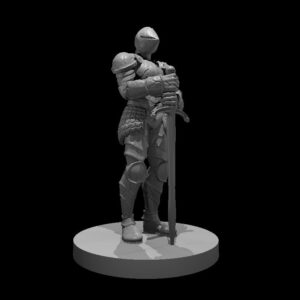 Knight Statue Stone