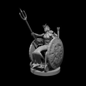 Merfolk on a Battle Wheelchair