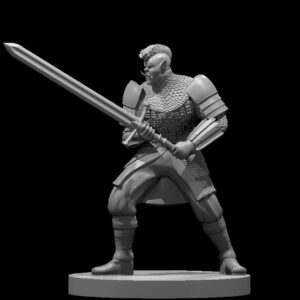Orc Fighter w greatsword