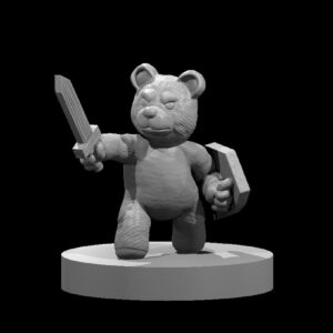 Sir Plush the Teddy Bear Guardian