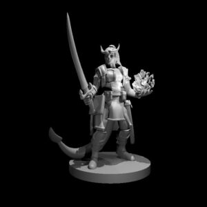 Tiefling Female Hexblade