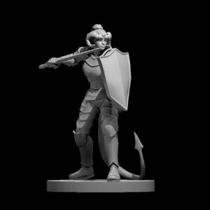 Tiefling Female Paladin