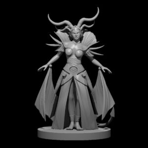 Tiefling Female Sorceress 3