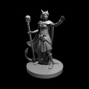 Tiefling Female Warlock