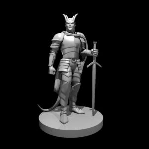 Tiefling Male Paladin 2