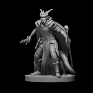 Tiefling Male Warlock